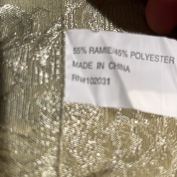 TWO Sage Green Scalloped Window Valances - Picture 3 of 4